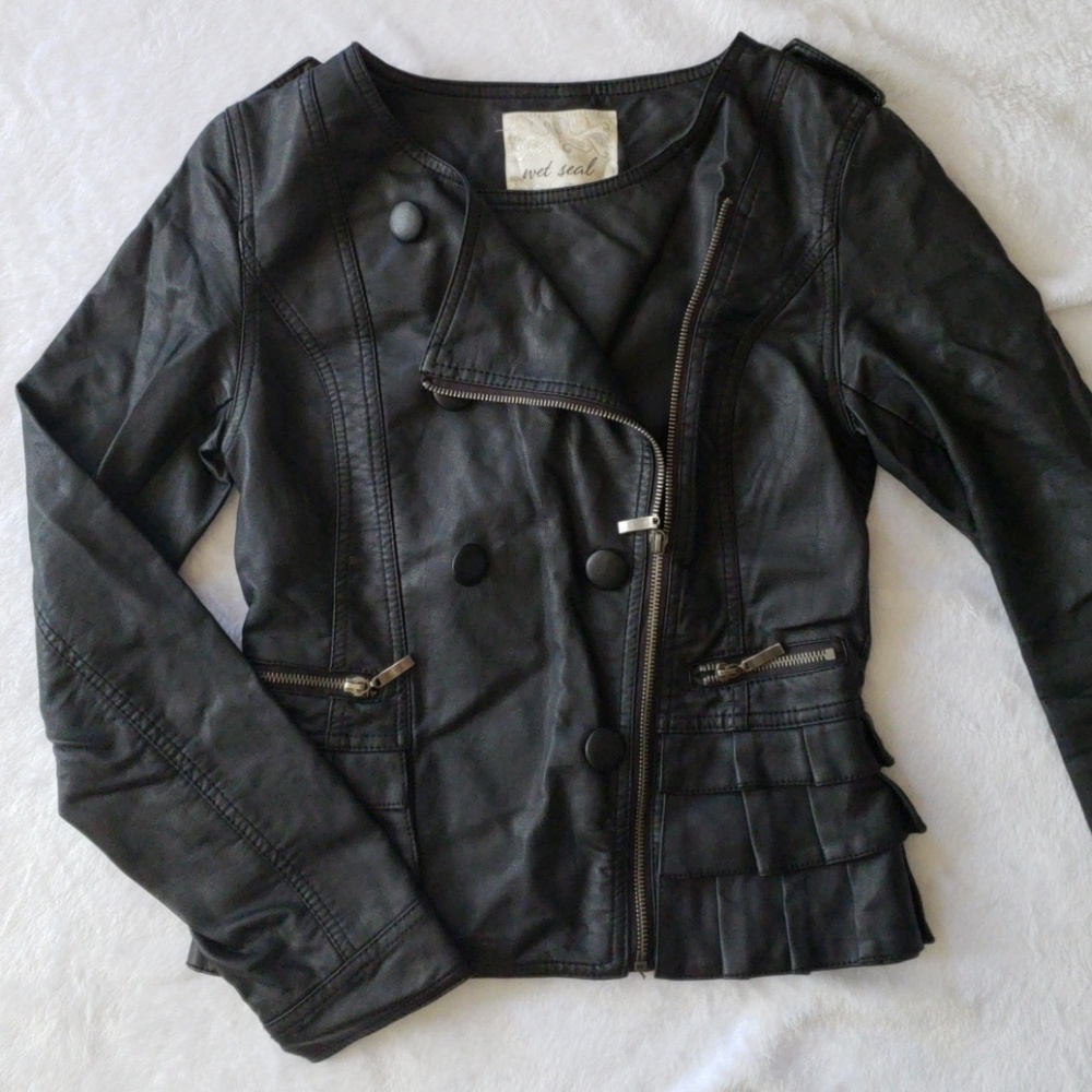 Leather jacket